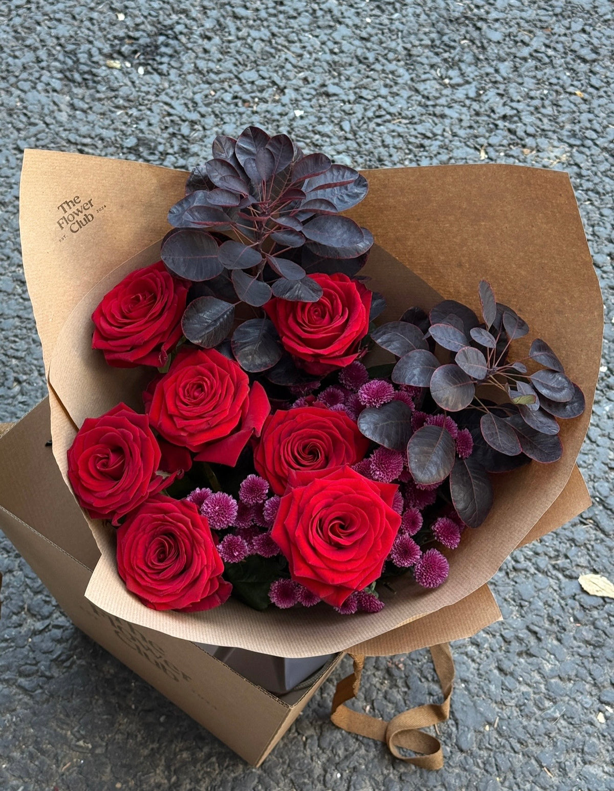 Ruby Romance – Red Rose Bouquet