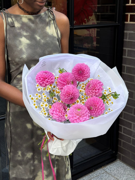 Pink Dahlia Bouquet