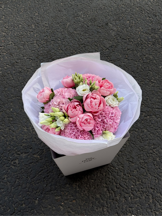 Soft Romance -  Peonies & Hydrangea