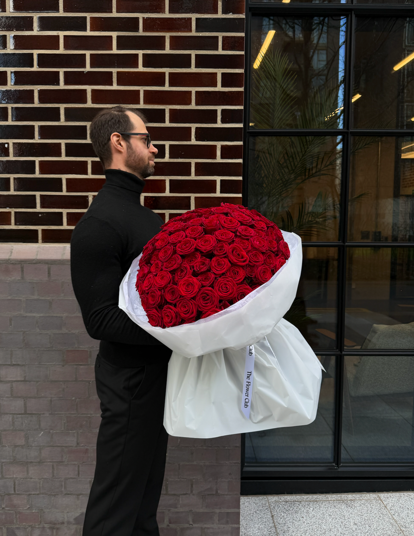 100 Premium Red Roses
